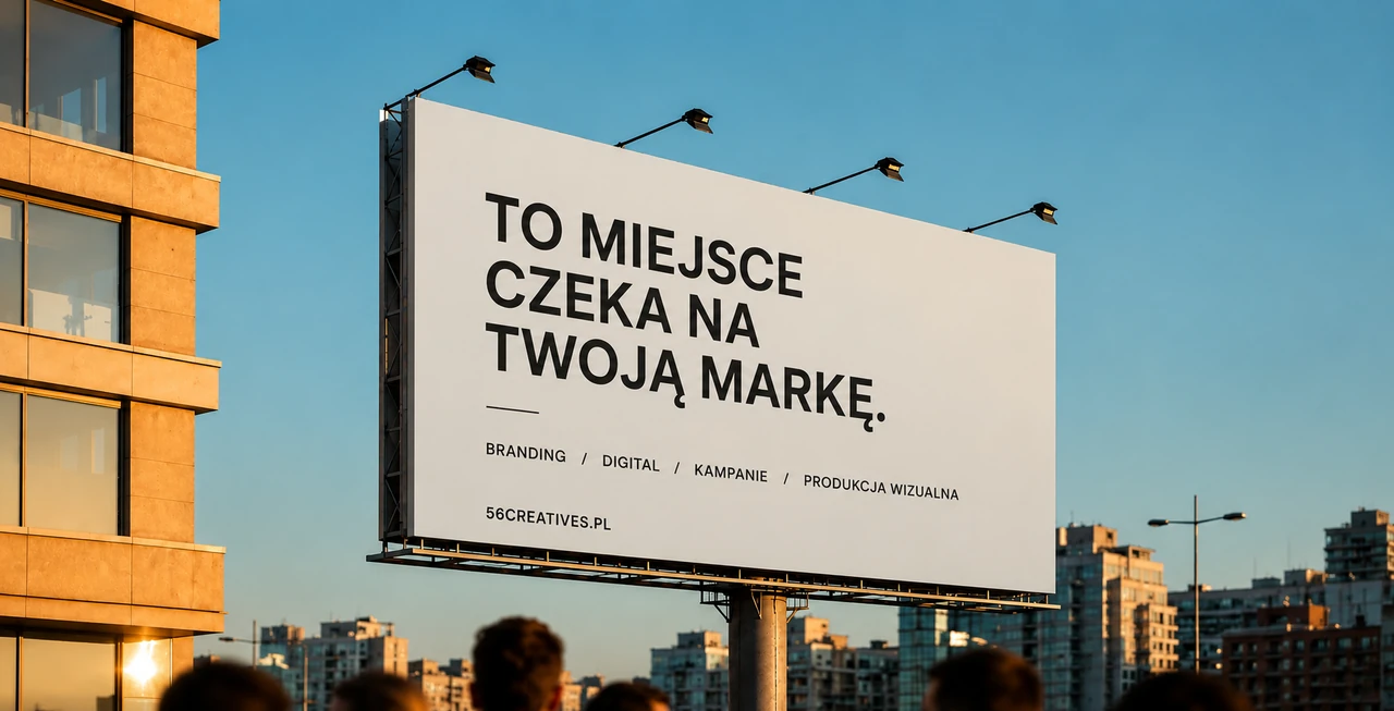 Projekt baneru reklamowego